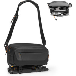 Чохол для камери Cwatcun: водостійкий, з кріпленням для штатива, для фотографів, чорний