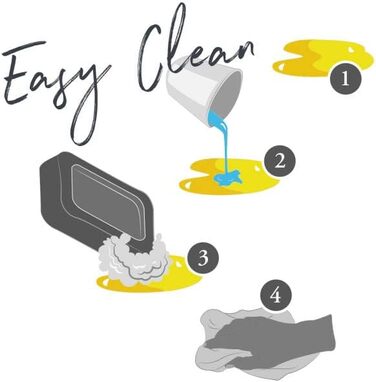 HUNTER EIBY - лежанка для собак, сірого кольору, з технологією Easy Clean, легка у догляді (L)