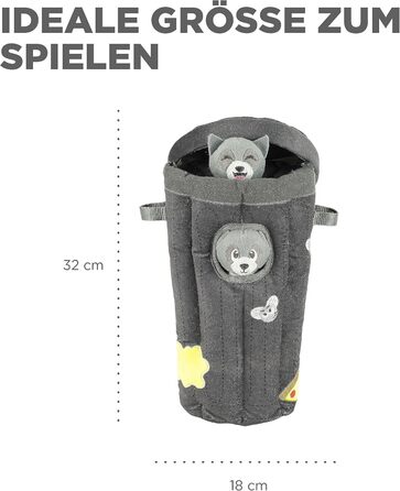 Іграшка для собак Outward Hound Hide A Squirrel XL, плюшева, єнот