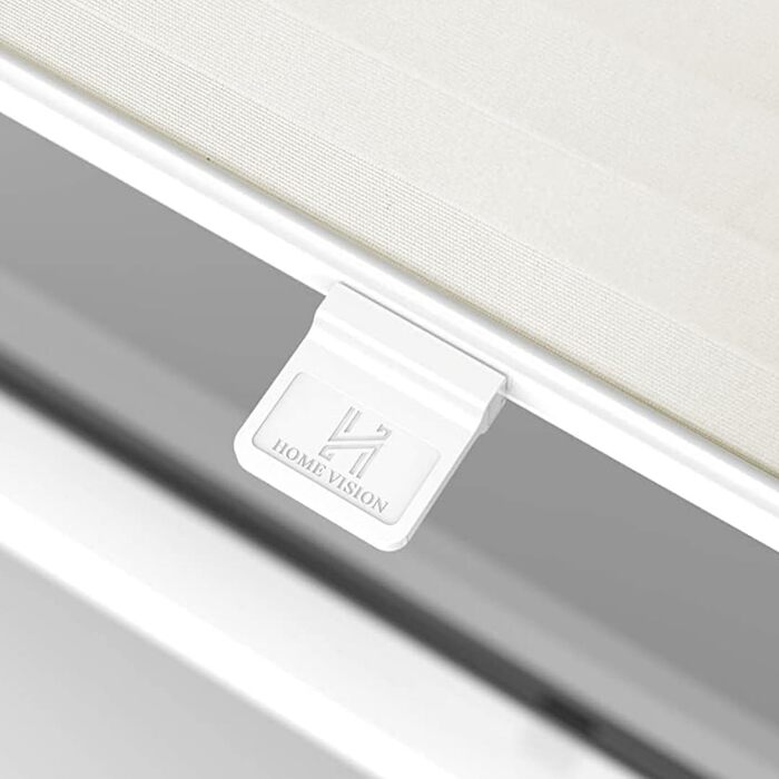 Custom-Fit Premium Pleated Shades - Adhesive Interior Frames, Height, Fabric Color, and Profile Colors, Blackout Blinds for Windows & Doors, Sunshade Roller in Various Widths