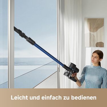 Бездротовий акумуляторний пилосос Mova Sense S4: до 97 хвилин роботи, для килимів, твердих підлог та шерсті тварин