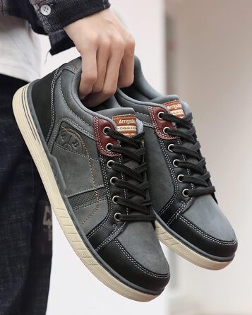 Кросівки чоловічі ARRIGO BELLO для прогулянок, спорту та роботи. Легкі, зручні, розміри 41-46 (EU 46, B2 сірий)