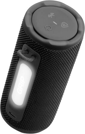 JBL Grip – Портативна Bluetooth колонка з AI Sound Boost, чорна. Водонепроникна (IP68), до 14 год роботи, підтримка Auracast