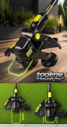 Акумуляторний тример для трави Toolme TM371 (21В) з безщітковим двигуном