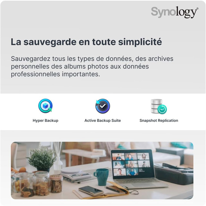 Synology DS223 - 2-Bay NAS DiskStation, Чорний, 2 ГБ RAM, 1x RJ-45 LAN, Realtek RTD1619B, 0TB