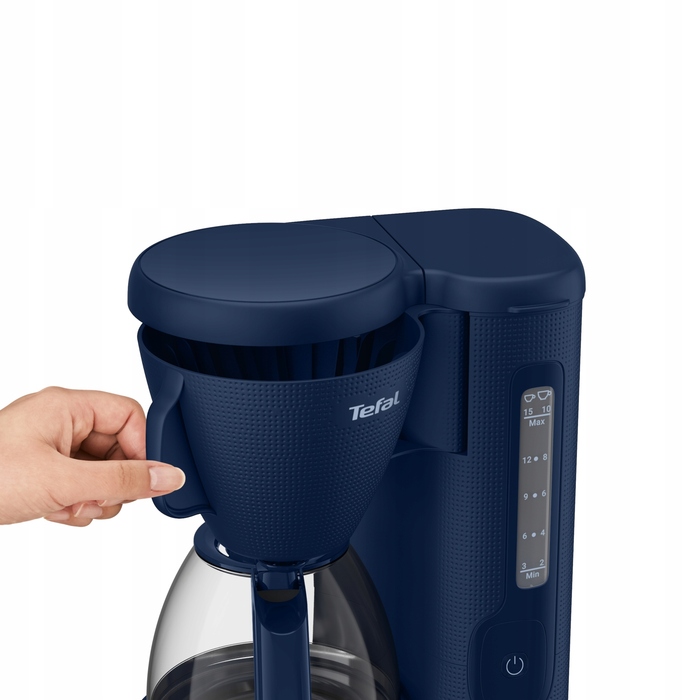 Крапельна кавоварка Tefal, скляний глек, 1000 Вт