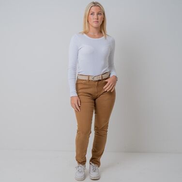 Жіночий ремінь Beltinger з замші 3,5 см, сірий, з срібною пряжкою, 115 см