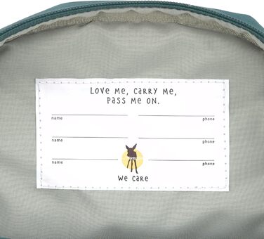 Дитячий рюкзак LÄSSIG з нагрудним ремінцем: ідеальний для садочка та школи, 6,5 л, від 3 років