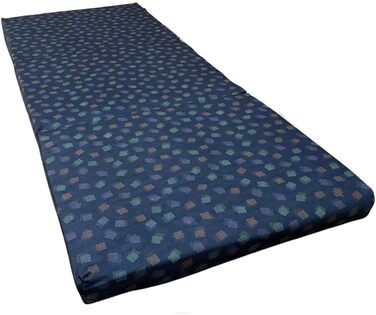 Складаний матрац-гостьове ліжко FORTISLINE 195x80x9 см, синій, футон, пуф