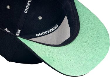 Кепка Nebelkind Snapback з регулюванням розміру, унісекс, стиль Streetwear, бейсболка, прямий козирок, м'ятний колір