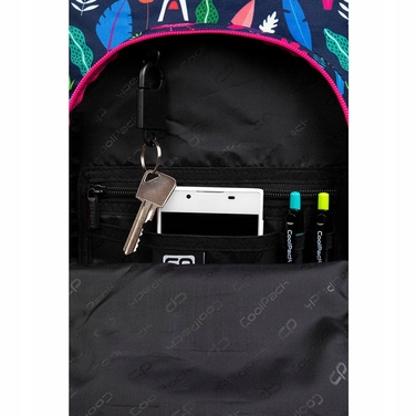 Багатовідсіковий шкільний рюкзак CoolPack, багатоколірний, 20 л