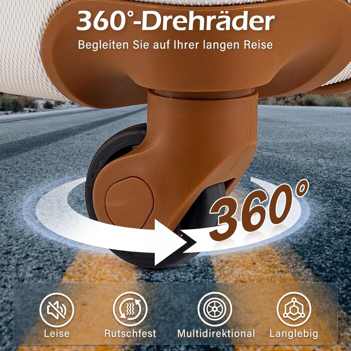 Валіза COOLIFE з жорстким корпусом, тріскачка, валіза для подорожей з TSA-замком та 4 колесами (Зелений, Набір валіз)