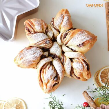 Форма для випічки CHEFMADE Ellipse для сирного пирога, овальна, 20 см, антипригарна, золотиста, для духовки та мультиварки