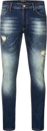 Чоловічі джинси Rock Creek Slim Fit M21 (36W/34L, темно-сині) - Оригінал