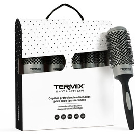 Набір плойок Termix Evolution Basic з іонізацією, ромбоподібною перфорацією, ергономічною ручкою, 5 розмірів для середньої та товстої волосся