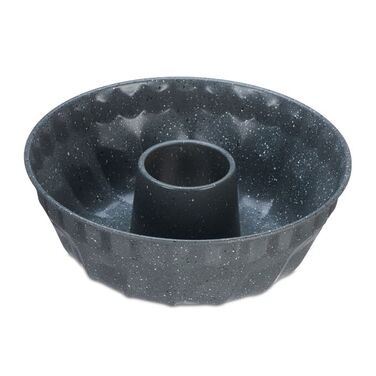 Relaxdays Bundt cake pan, speckled grey