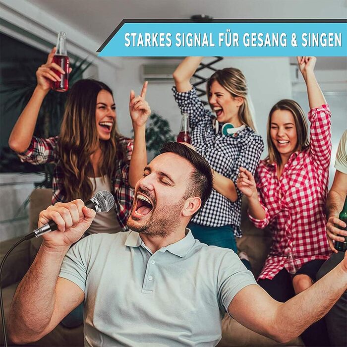 Професійний мікрофонний комплект Pyle (3 шт.) - кардіоїдний, з XLR-кабелем та кейсом