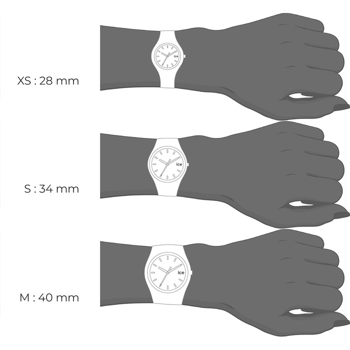 Жіночий годинник Ice-Watch ICE sunset Turquoise (Small) білого кольору з силіконовим ремінцем, 015745
