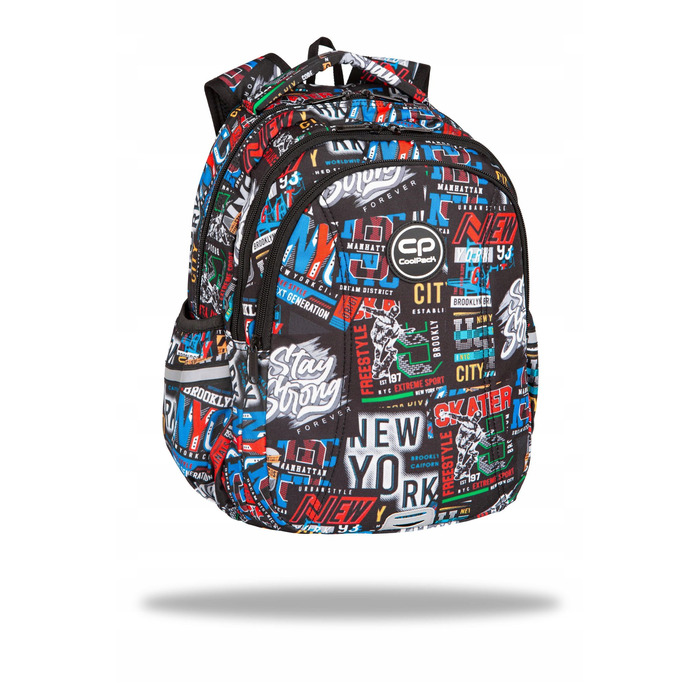 Багатофункціональний шкільний рюкзак CoolPack, багатоколірний, 21 л