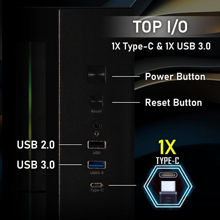 Корпус ПК BitFenix CETO Premium Edition Mid Tower White з підсвічуванням 4ARGB