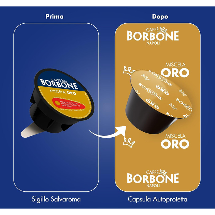 Кава Caffè Borbone Gold сумісна з Nescafé Dolce Gusto, капсули, 90 шт