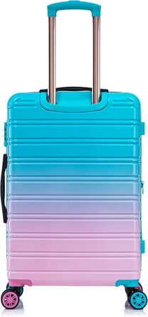 Набір валіз з полікарбонату (3 шт): кабінський, середній, великий | Чорний | Набір валіз | Подорожі