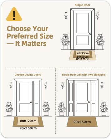 Килимок для дому COLOR&GEOMETRY 60x90 см з неслизьким покриттям TPE, сірий (Rechteckig)