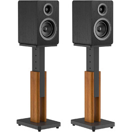 Регульовані підставки для акустики, сумісні з більшістю сателітної, студійної та поличкової акустики. Підходять для Klipsch, Edifier, Yamaha, JBL. Максимальне навантаження: 23 кг