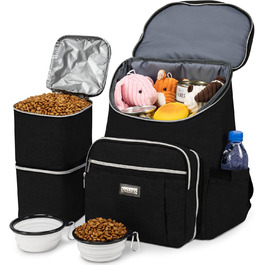 BAGLHER Рюкзак для собак, чорний - зручний для подорожей