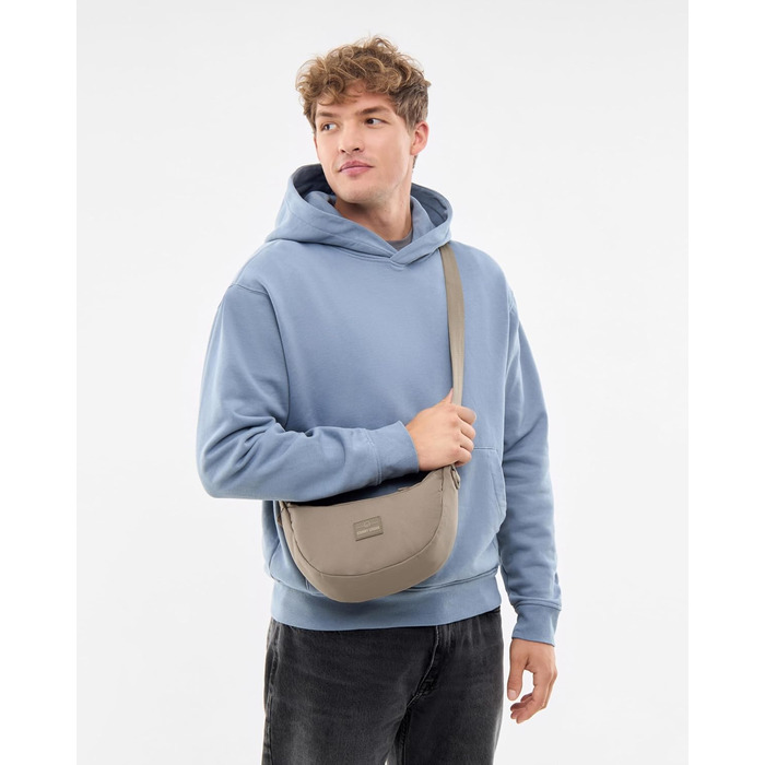 Сумка через плече Johnny Urban Ally Medium Desert Grey (1.3л) - Водовідштовхувальна Moon Bag для жінок та чоловіків