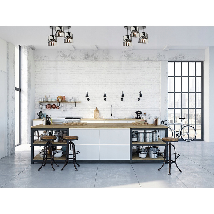 Підвісна люстра LEDLUX чорна, 3 точки освітлення, цоколь E27