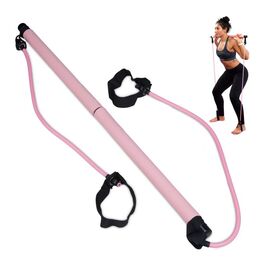 Relaxdays Pilates Stick зі стрічками опору