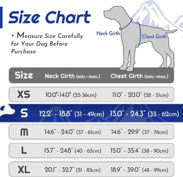 Шлейка для собак Eagloo великих порід, антинатяжна, з світловідбиваючими смугами, регульована, для Лабрадора, розмір L (1 шт., синій & помаранчевий)
