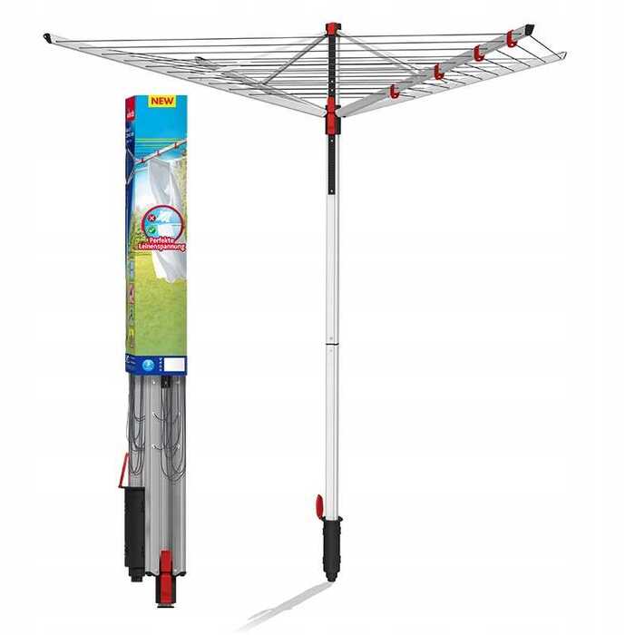Садова сушарка для білизни Vileda Sun Lift XL, 50 метрів мотузок, комплект