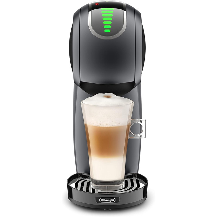 Кавомашина De'Longhi Nescafe Dolce Gusto Genio S Touch EDG426.GY, для капсул, еспресо, капучино, латте, шиферно-сіра