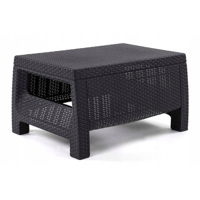 Прямокутний пластиковий стіл Allibert, 77 x 57 x 42 см