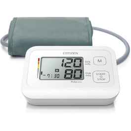 Тонометр Citizen CHU305 цифровий для дому з широкою манжетою (22-42 см), великим LCD-дисплеєм, функцією виявлення гіпертонії