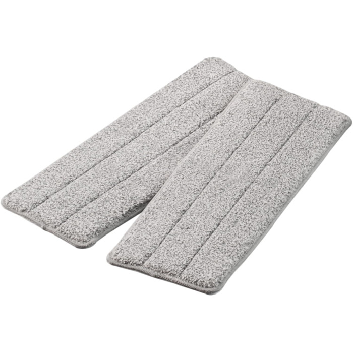 Набір для миття підлоги Formosa 2 з відром з двома камерами | Плоский моп 360° з поворотним з'єднанням | Мікрофібровий набір для миття підлоги (2 шт.) | Функція віджиму без рук | Набір для миття підлоги з відром та 2 змінними насадками