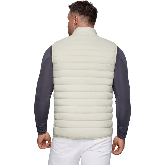 Чоловіча степкова жилетка Outdoor Ventures – легка, пакувальна, для активного відпочинку, бігу, гольфу, походів, їзди на коні (Абрикосовий, XXL)