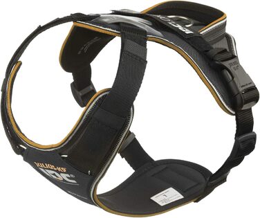 Шлейка для собак JULIUS K-9 IDC Longwalk, чорно-сіра, розмір L