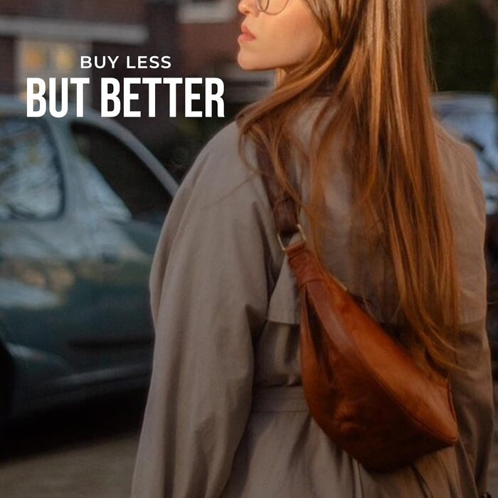 Сумка через плече Berliner Bags Luna з натуральної шкіри, коричнева. Містка жіноча сумка-банан
