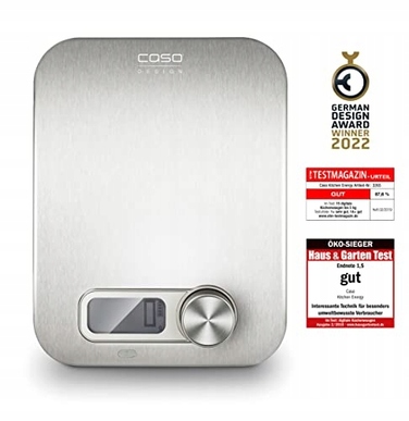 Кухонні ваги Caso 3265, сріблястий/сірий, до 5 кг