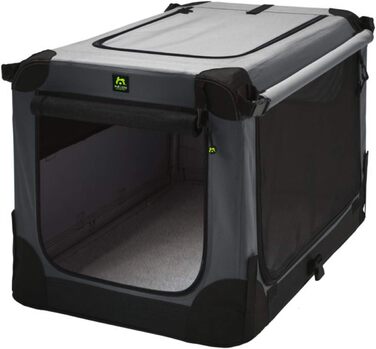 Кіяниця для собак Maelson Soft Kennel - антрацитова, 62 x 41 x 41 см (розмір внутрішній: 52 x 33 x 33 см)