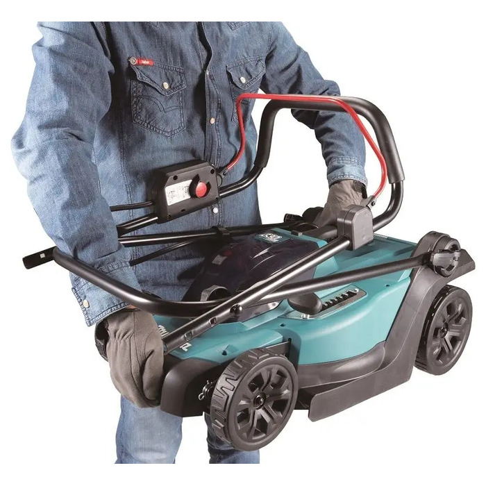 Акумуляторна газонокосарка Makita DLM330Z з коширом, 33 см, 18 V LXT (без АКБ та ЗР)