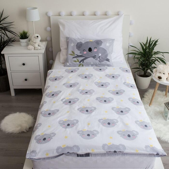 Дитяча постільна білизна APTEX з коалою, 100x135 см, 100% бавовна