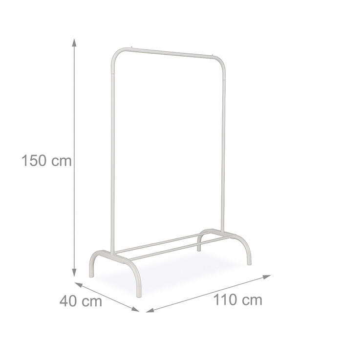 Relaxdays Clothes Rack, Iron