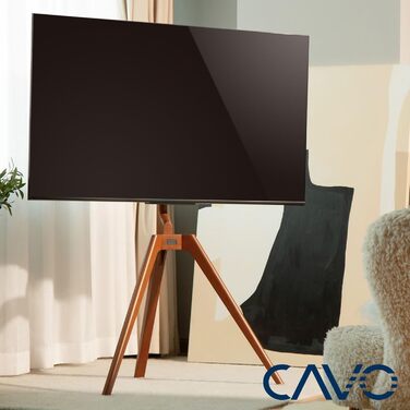 Настінне кріплення для телевізора CAVO Motion 32-70 дюймів, до 45 кг, VESA 400x400, поворотне, нахильне, універсальне для LED/LCD/OLED
