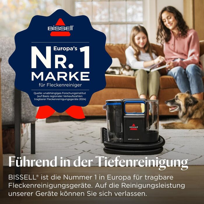 Портативний мийник для килимів Bissell SpotClean C5 - для дому, авто, човнів та диванів