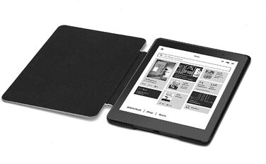 Чохол для Kobo Aura Edition 2: магнітний, тонкий, з авто-функцією сну/пробудження, чорний