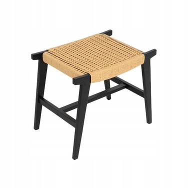 Табурет NOVUM чорний 52x34x42 см HOMLA